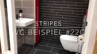 GÄSTE WC mit Stipes  vom Fliesenleger [upl. by Arissa135]