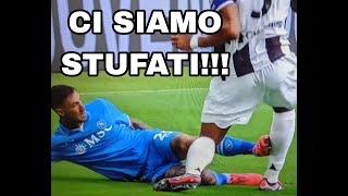 La moviola di JUVE NAPOLI 00 Il fallo di Politano e il retropassaggio di Olivera [upl. by Aynotak]