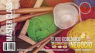 Tejido ecológico y decorativo como negocio crochet creaciones lana trapillo manualidades diy [upl. by Lamarre]