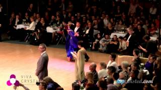 Anthony Salerno  Sophie Lacognata Nuit de la Danse WDC AL ballroom semifinal  viennese waltz [upl. by Innavoeg113]