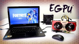 How to Setup External Graphics Card on a Laptop for CHEAP   eGPU Tutorial [upl. by Wenz]