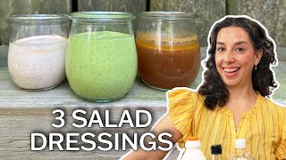 The Only 3 Salad Dressings You Need For Summer [upl. by Nesral]