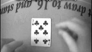 Blackjack Dealer Hole Card Switch Casino Cheating Move [upl. by Halverson]