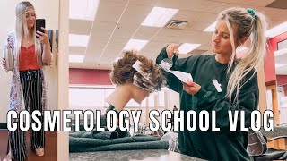 A WEEK IN THE LIFE OF A COSMETOLOGY STUDENT  EMPIRE BEAUTY SCHOOL [upl. by Nivrek]