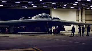 B2 Bombers Takeoff From Whiteman AFB Headed To Pacific [upl. by Yntruoc436]