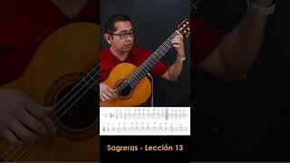 Lección 13  Sagreras  Primeras lecciones de guitarra [upl. by Yancey]