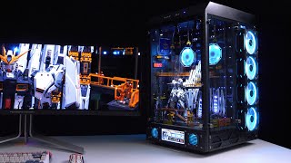 「BRO」4K Water Cooled PC Build Thermaltake Tower 900 Gundam GarageThe 🌏 only Tower900高达格纳库主题pcbuild [upl. by Ardnic]