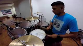 Libre  Miel San Marcos  Pentecostes  Drum Cover [upl. by Sidwohl]