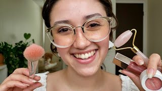 ASMR Friend Pampers You ⛅ Tingly Spa amp Makeup Layered Sounds [upl. by Dranoel]