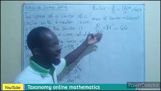 Mensuration 2 How to find the radius of a cone when a sector of a circle is folded to form a cone [upl. by Halvaard]