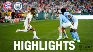 Defeat in the rain at Green Bay  Highlights FC Bayern vs Manchester City 01 [upl. by Cory48]