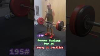 Deadlifts amp DoubleUnders Summer Workout Day 16 [upl. by Yliram]