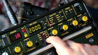 Korg SDD3000 Pedal stompbox delay review demo [upl. by Waddington]