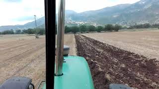 John Deere 3350 Παπαδόπουλος όργωμα Greece [upl. by Elletnwahs]