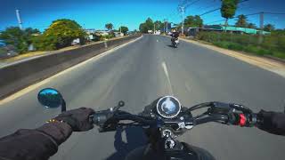 Yamaha XSR 155 Pure Sound  Noon ASMR Ride POV [upl. by Avlis571]