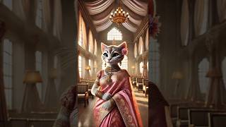 The cat will dress up to go to the wedding house cat catlover [upl. by Eerpud]