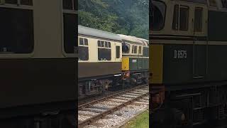 WSR Class 33 Compton departing Crowcombe Heathfield Station on the West Somerset Railway [upl. by Zachariah961]