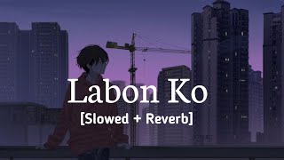 Labon Ko Slowed  Reverb monshaOfficial25 [upl. by Rede857]