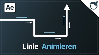 After Effects Linie animieren in 2 Minuten erklärt [upl. by Aicercul]