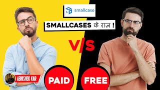 FREE smallcase Vs Paid Smallcase  SHOCKING facts  Abhishek Kar [upl. by Jehiel675]