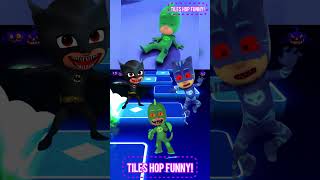 PJ Masks  Gekko 🆚 CatBoy 🆚 Owlette X Dance Song Tiles Hop EDM Rush shorts [upl. by Adyeren907]