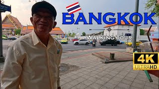 Bangkok Thailand 2024  Walking Tour  4K [upl. by Louisa638]