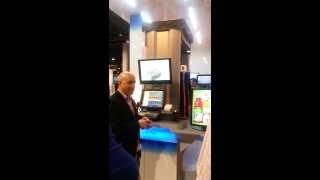 VeriFone LiftRetail Demo at NACS 2013 [upl. by Hanala690]