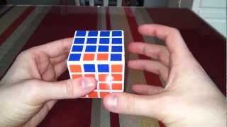 Rubiks cube 4x4 edge parity without complicated algorithms [upl. by Aizek]