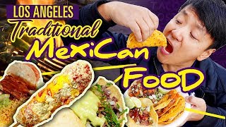 TRADITIONAL Mexican STREET FOOD Tour of Los Angeles [upl. by Gusella]