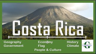 COSTA RICA All you need to know  Geography History Economy Climate People and Culture [upl. by Lemmueu]