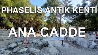 Antalya Kemer Phaselis Ana Cadde  Dr Murat [upl. by Euphemia482]