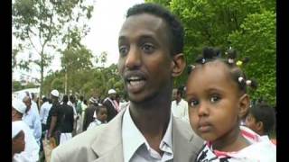 Eid celebration and prayer in Flemming park  Melbourne Australia 2009 [upl. by Aiceled252]