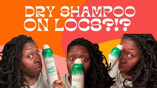 Dry ShampooON LOCS [upl. by Nauqaj272]