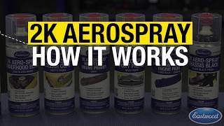 How 2K AeroSpray Works  Durable 2 Component Paint in a Can Eastwood [upl. by Akemad313]