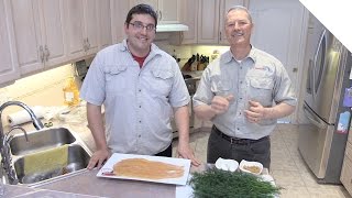 Great Gravlax Recipe  Quick Simple Easy amp Delicious Salmon or Trout [upl. by Alleahcim]