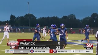 Warwick faces off against LampeterStrasburg in week two [upl. by Ylus]