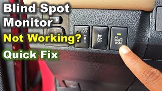 Blind Spot Monitor Not Working  Steering Angle Sensor BAD  Toyota Rav4 2013  2018 Camry [upl. by Polk]