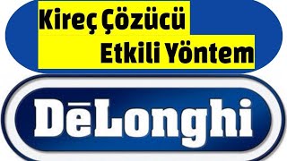 DeLonghi ESAM Kireç Temizliğinde Etkili Yöntem Magnifica Entkalken mit Entkalker [upl. by Bonns560]