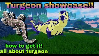 Turgeon showcase creatures of sonaria [upl. by Garson]