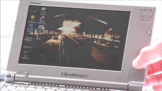 Toshiba Libretto 100CT A QuickLook [upl. by Naitsirt]