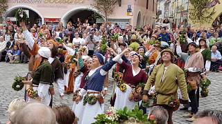 Landshuter Hochzeit 2017  Umzug und Fechtschule [upl. by Justen38]