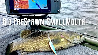 Looking for Big PreSpawn Smallmouth Bass  Nova Scotia Fishing [upl. by Iredale912]