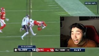 CHIEFS VS BRONCOS GAME  REACTION [upl. by Gustavus513]