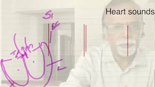 Auscultation  Heart sounds [upl. by Yona]