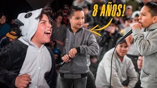 NIÑOS HUMILLANDO A SUS RIVALES EN BATALLAS DE RAP [upl. by Nolrac437]