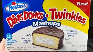 Hostess Dingdongs Twinkies Mashup Review [upl. by Fisoi]