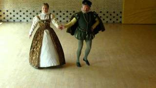 Renaissance Dance  Saltarello 3 Anello Denmark [upl. by Anemix221]