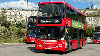 LX09 FZJStagecoach London 09Reg Scania N230UD Omnicity [upl. by Thorpe]