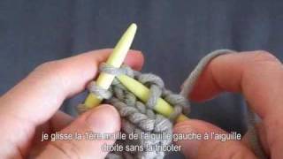 diminutions simples au tricot [upl. by Atiluj]