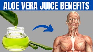 BENEFITS OF ALOE VERA JUICE  Top 10 Health Benefits of Aloe Vera Juice [upl. by Winton]